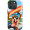 Looney Tunes Tasmanian Devil Surfboard iPhone 16 Pro Magsafe Impact Case